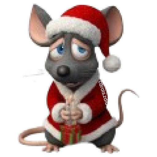 🎄Ratita triste tímida Navidad🎄 preview