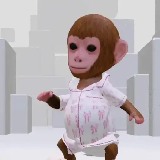 🎶🐒🔉 Mono bailando 🔉🐒🎶