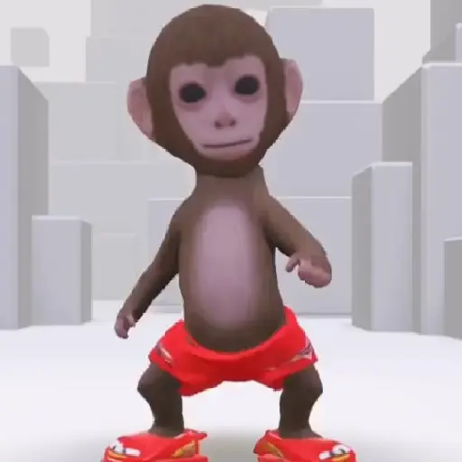 🎶🐒🔉 Mono bailando 🔉🐒🎶