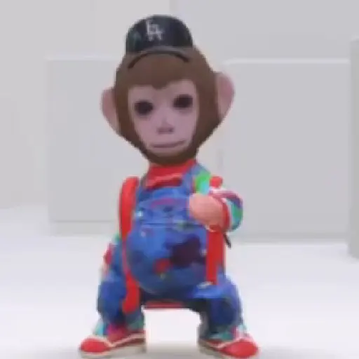 🎶🐒🔉 Mono bailando 🔉🐒🎶