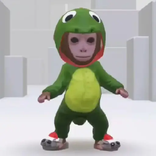 🎶🐒🔉 Mono bailando 🔉🐒🎶
