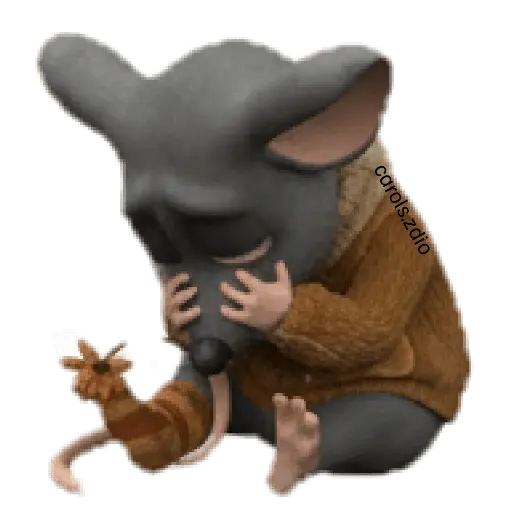 🐀😔 Ratita triste tímida 🐀😔