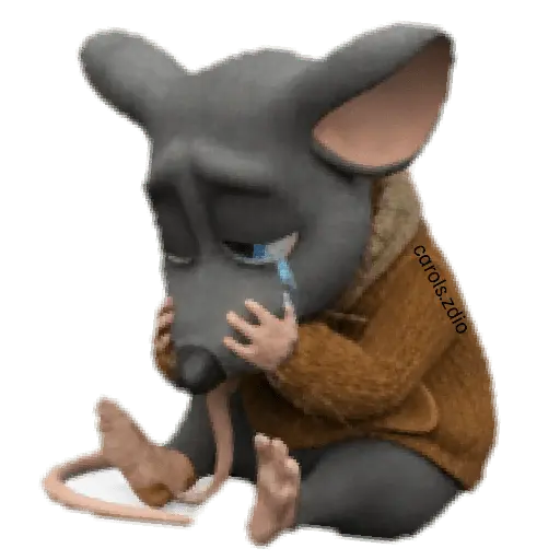 🐀😔 Ratita triste tímida 🐀😔