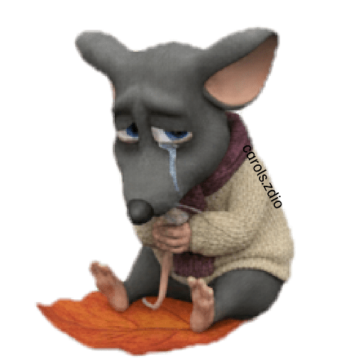 🐀😔 Ratita triste tímida 🐀😔 preview