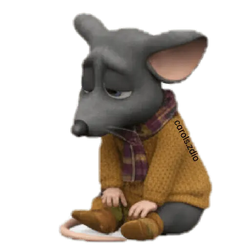 🐀😔 Ratita triste tímida 🐀😔