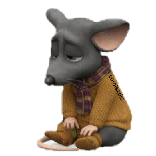 🐀😔 Ratita triste tímida 🐀😔 preview