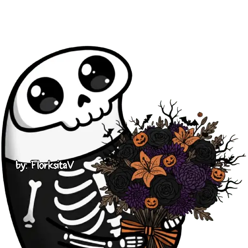 halloween florksitos 🎃🖤