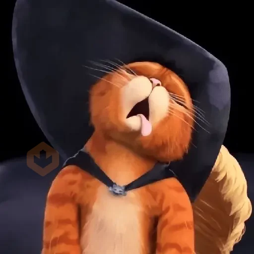 Gato de botas sticker 21