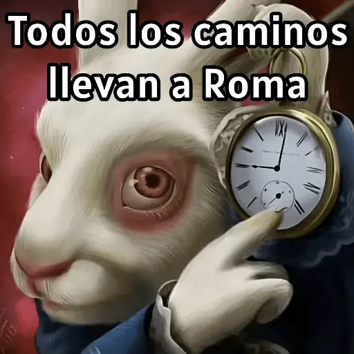 ⏱️🐰 Conejo con reloj 🐰⏱️