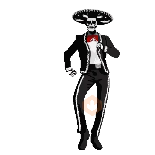 Día de muertos💀🏵️anim sticker 27