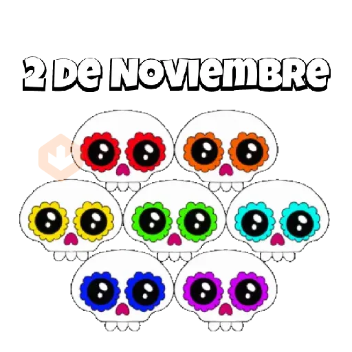 Día de muertos💀🏵️anim sticker 20
