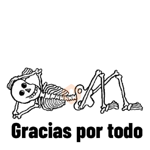 Día de muertos💀🏵️anim sticker 19