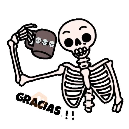 Día de muertos💀🏵️anim sticker 17