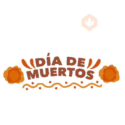 Día de muertos💀🏵️anim sticker 24