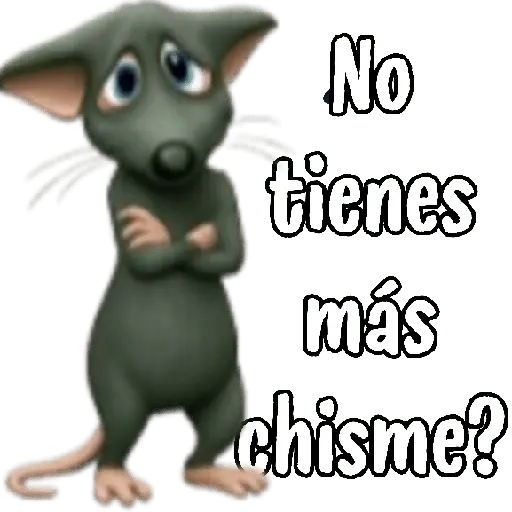Rata triste 😔 Rata tímida 🐀🥹