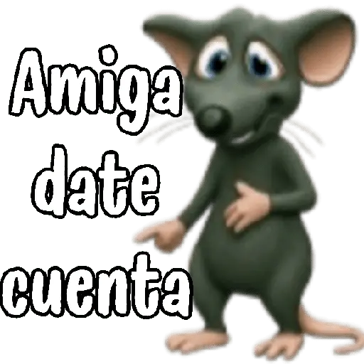 Rata triste 😔 Rata tímida 🐀🥹