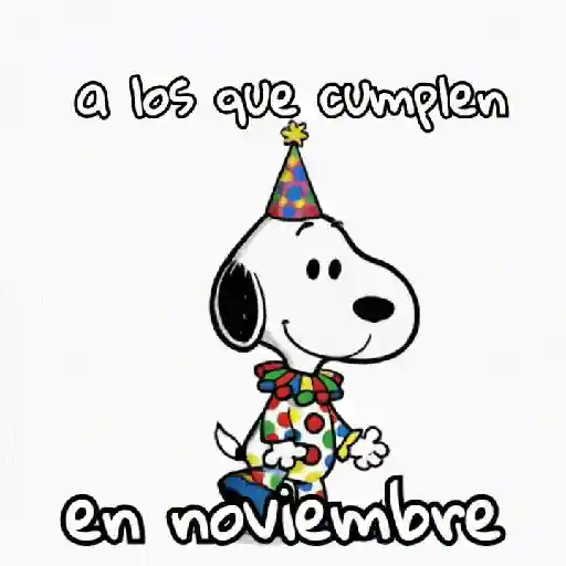Feliz cumpleaños noviembre 🎁🎂