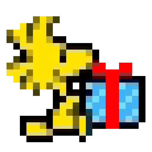 navidad pixel Snoopy  preview