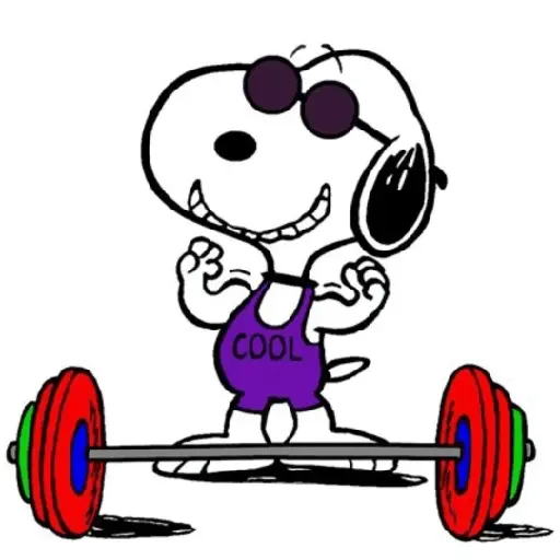 Snoopy fitness 