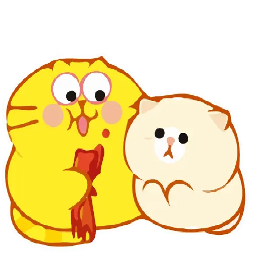 ✨ Gato amarillo animado 😸🐈 preview