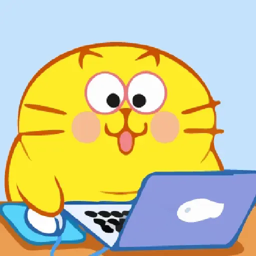 ✨ Gato amarillo animado 😸🐈 preview