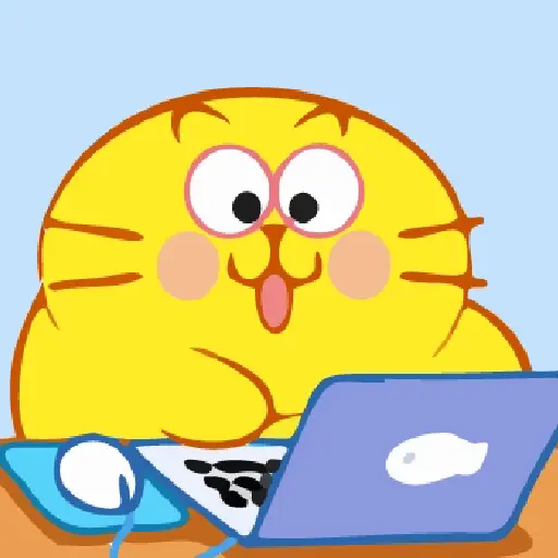 ✨ Gato amarillo animado 😸🐈