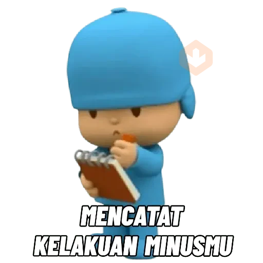 💙 POCOYO NGAMBEK 💙 sticker 13
