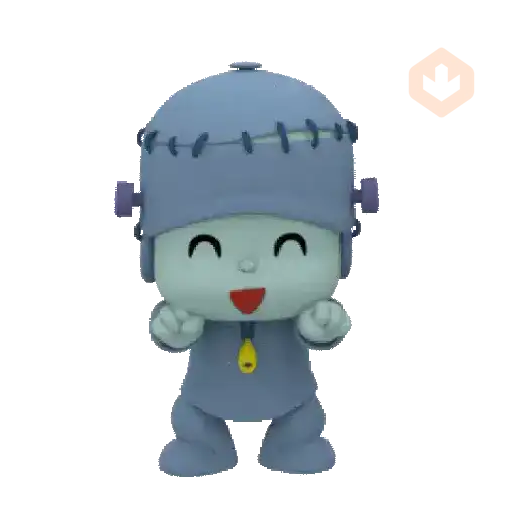 Pocoyó Halloween 🩶🎃 sticker 12
