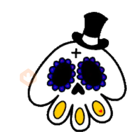 Día de muertos Emojis 💀🌻❤️ sticker 21