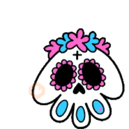 Día de muertos Emojis 💀🌻❤️ sticker 20