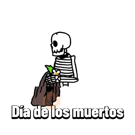Día de muertos Emojis 💀🌻❤️ sticker 30