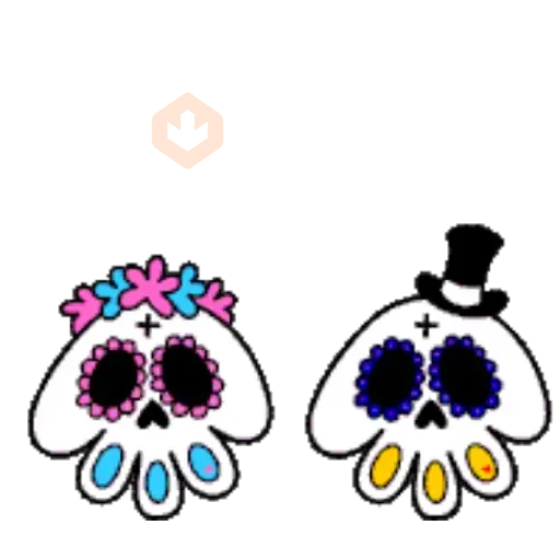 Día de muertos Emojis 💀🌻❤️ sticker 22