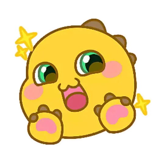 Nailong Dino Kuning Chibi 🌝