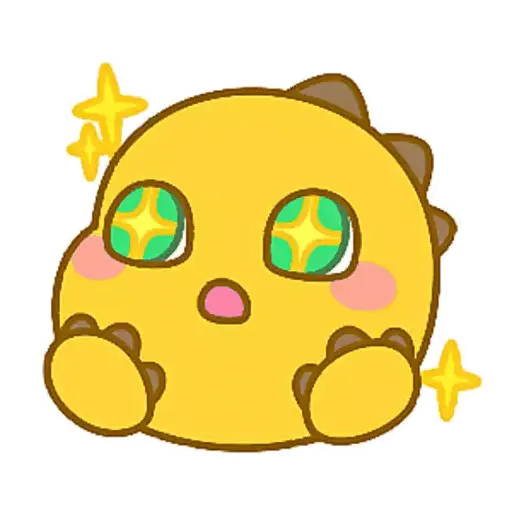 Nailong Dino Kuning Chibi 🌝