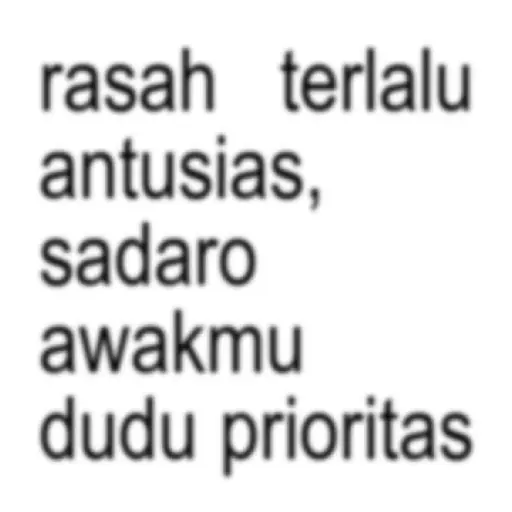 Kata Kata Anomali Jawa #3
