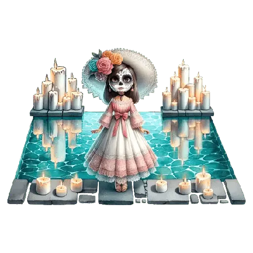 Catrinas Día de Muertos 🏵️🕯️