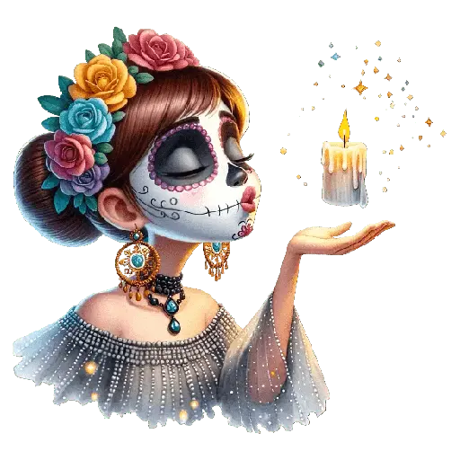 Catrinas Día de Muertos 🏵️🕯️
