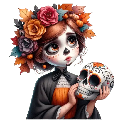 Catrinas Día de Muertos 🏵️🕯️