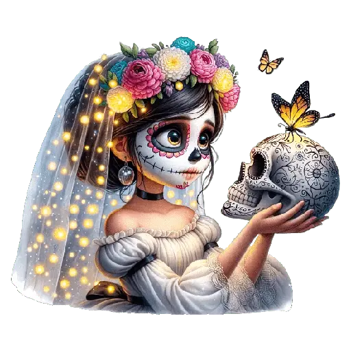 Catrinas Día de Muertos 🏵️🕯️