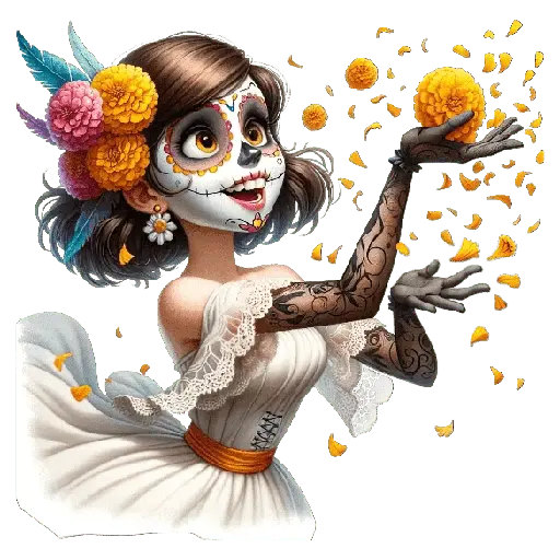 Catrinas Día de Muertos 🏵️🕯️