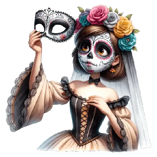 Catrinas Día de Muertos 🏵️🕯️
