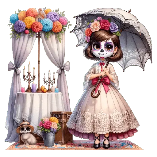 Catrinas Día de Muertos 🏵️🕯️