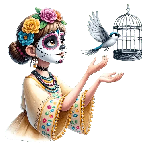 Catrinas Día de Muertos 🏵️🕯️