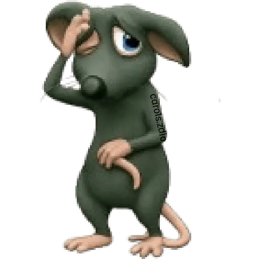 Rata triste 😢 Rata tímida 🐀 