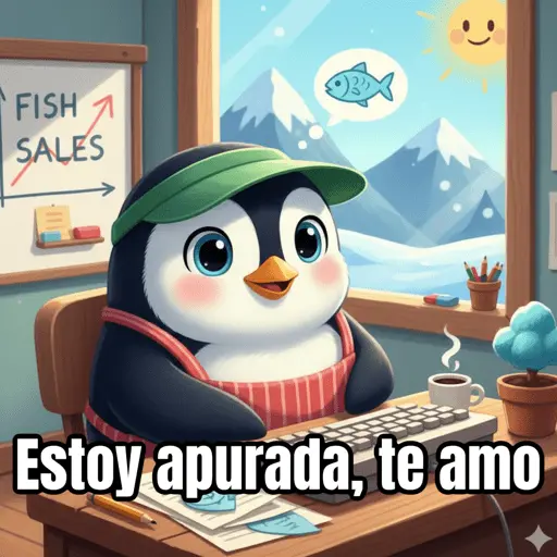 Te amo, estoy ocupadito 😢