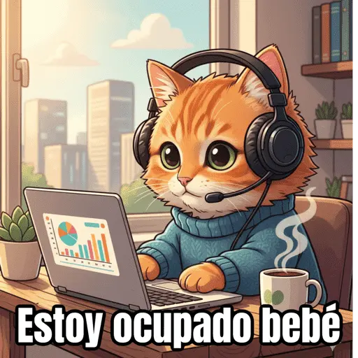 Te amo, estoy ocupadito 😢