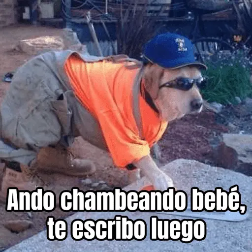 Te amo, estoy ocupadito 😢