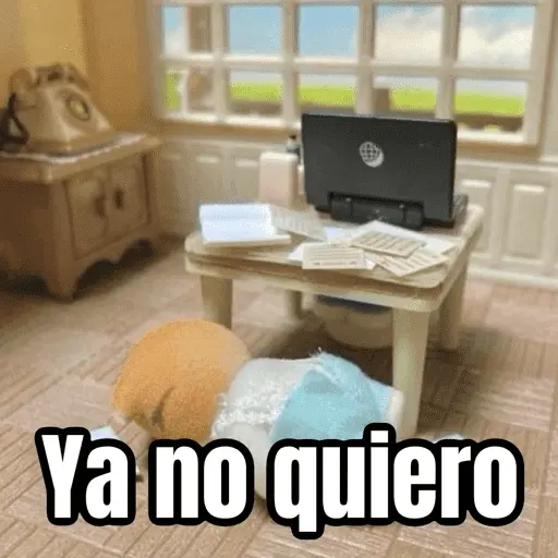 Te amo, estoy ocupadito 😢