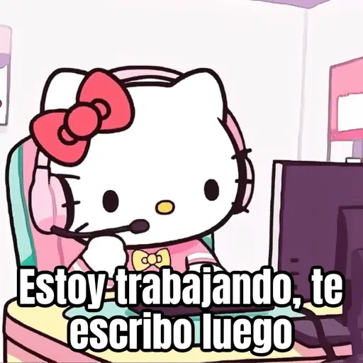 Te amo, estoy ocupadito 😢