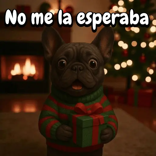 Navidad Bulldog templates🐾🎄✨